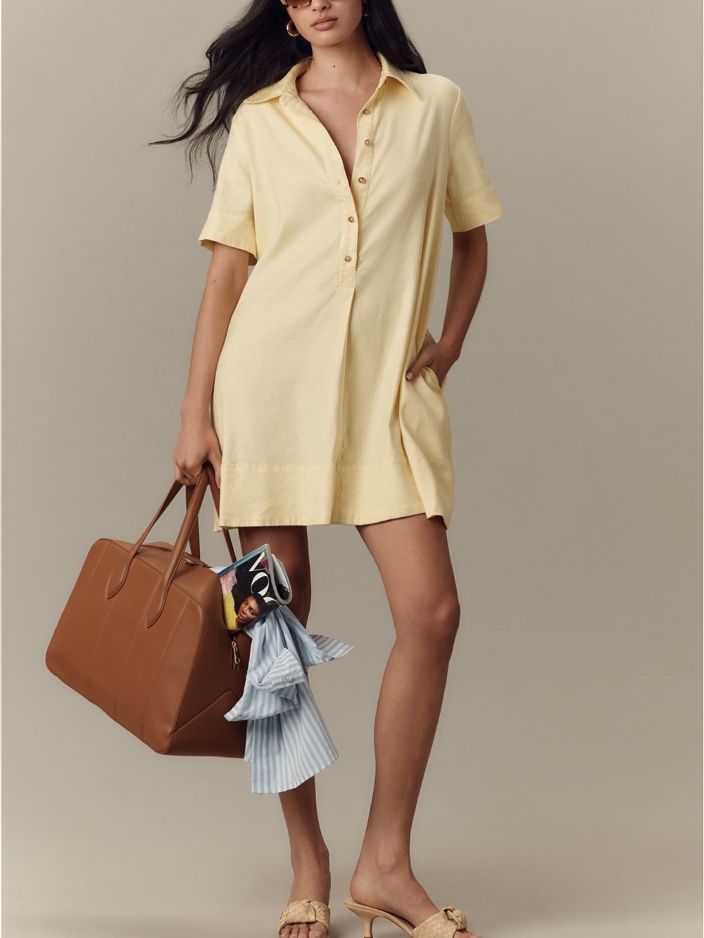 Anthropologie Pollie swing dress sz XL